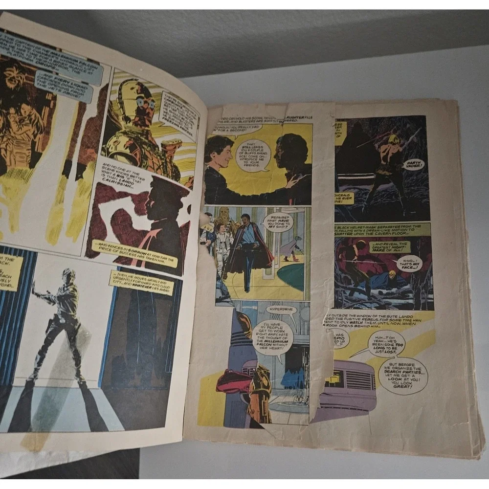 Marvel Comics 1980 Super Special Magazine Star Wars Empire Strikes Back